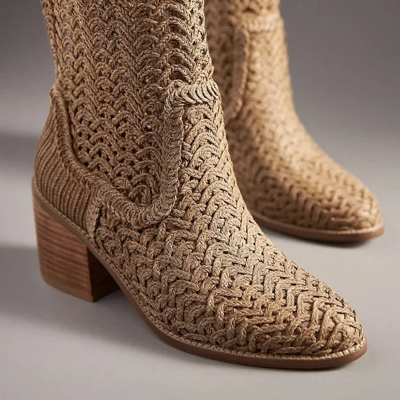 KELSI DAGGER BROOKLYN EMERY WOVEN BOOTS - Picture 3 of 10